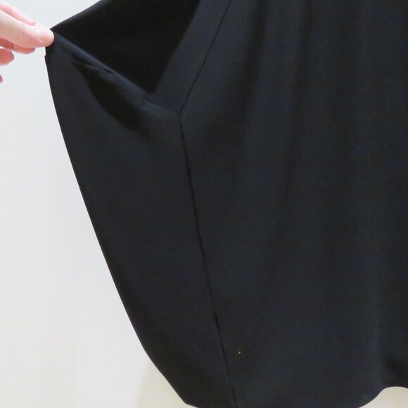 SYMPLI Sleeveless Dream Dress Black Bubble Hem Lantern Lagenlook Minimalist NWT - Picture 7 of 15